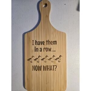 Charcuterie Board Homemade Harmony Bamboo 11x5 Cutting Board Ducks In A Row